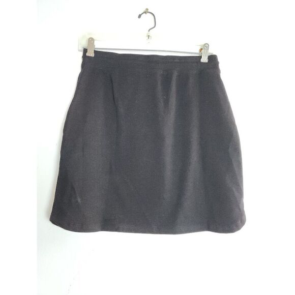 NWT Sundry for Evereve Black Pull On Cotton/Modal "Sunday Skirt" size 1 or Small - Picture 5 of 9